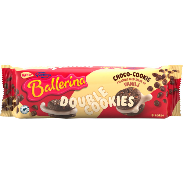 Göteborgs Kex Double Cookies Choco & Vanilj