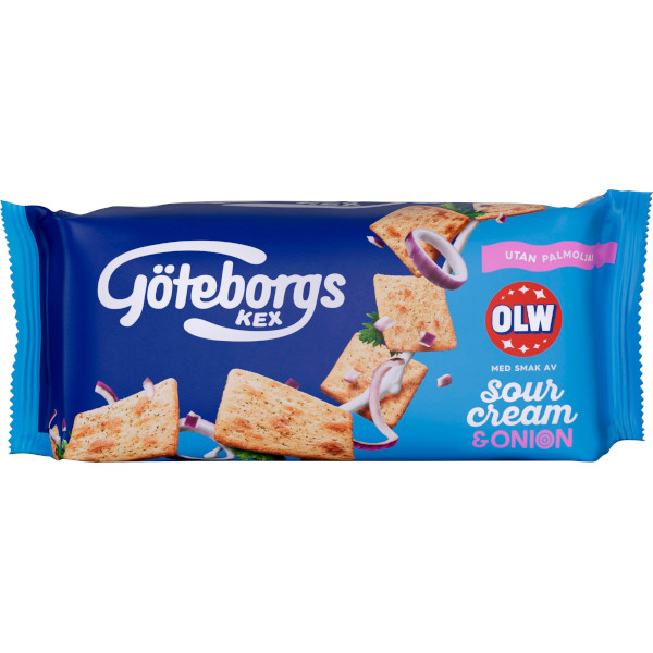 Göteborgs Kex Kex OLW Sourcream & Onion