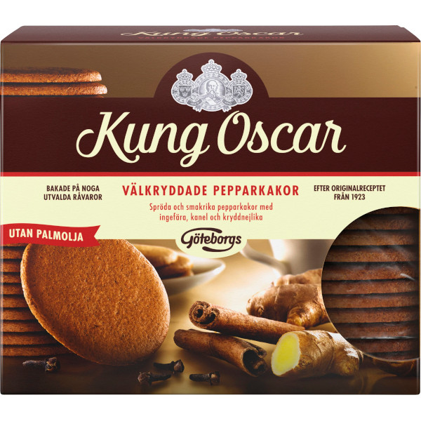 Göteborgs Kex Pepparkakor Kung Oscar