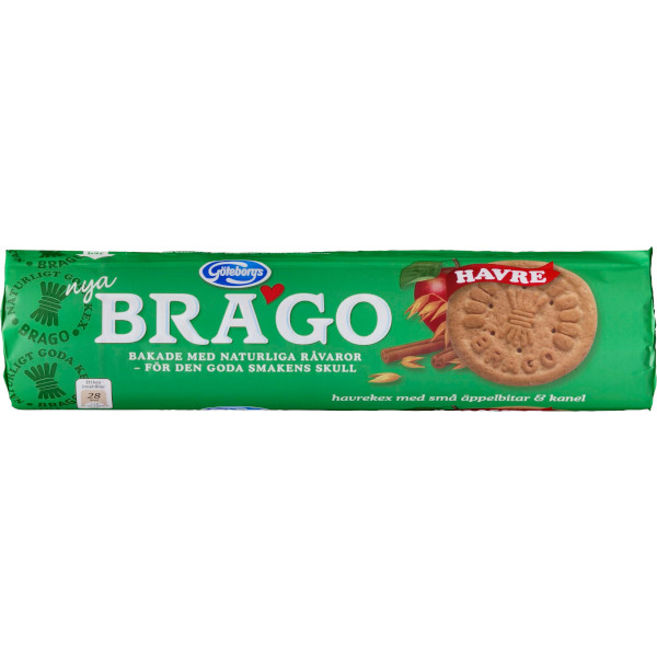 Göteborgs Kex Brago Havre Äpple & Kanel