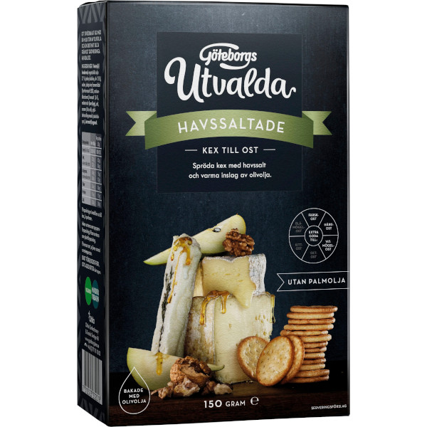 Göteborgs Kex Utvalda Kex Havssaltade