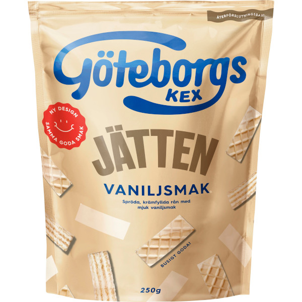 Göteborgs Kex Jätten Vaniljsmak
