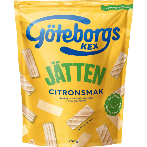 Göteborgs Kex Jätten Citronsmak