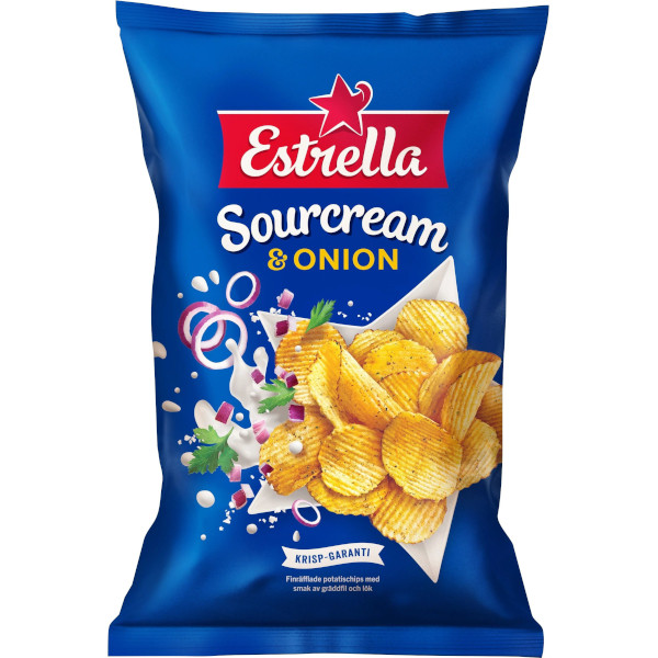 Estrella Chips Sourcream & Onion