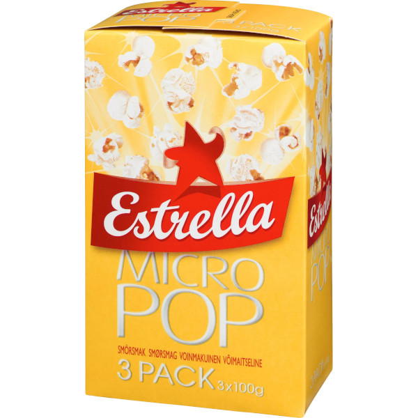 Estrella Micropop Smörsmak