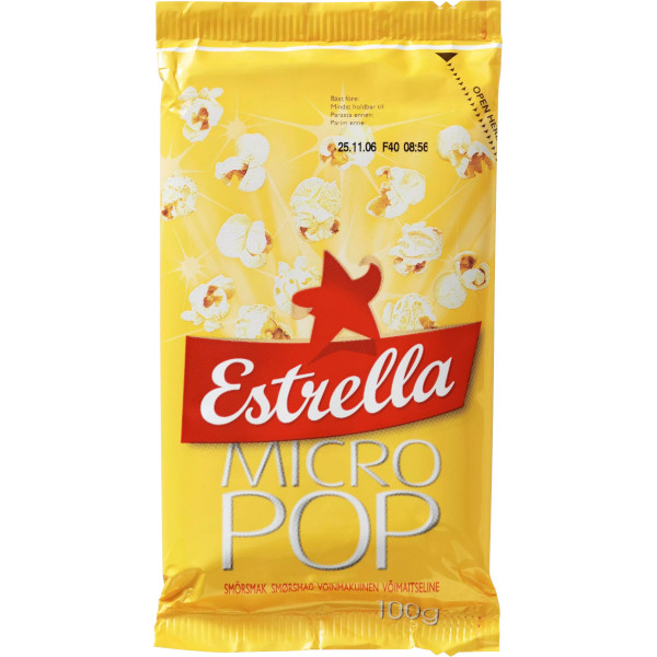 Estrella Micropop Smörsmak