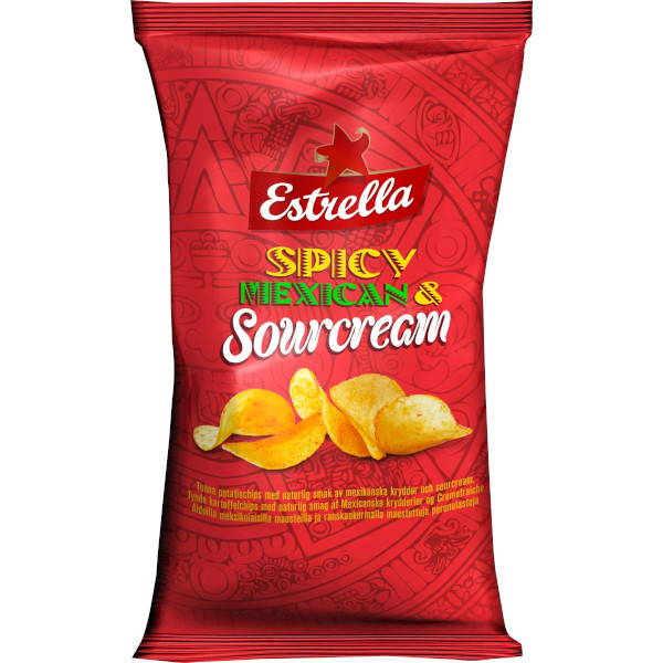 Estrella Chips Spicy Mexican & Sourcream