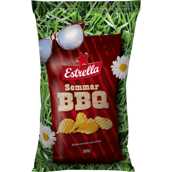Estrella Chips Sommar BBQ