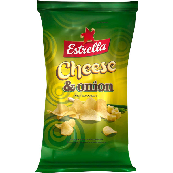 Estrella Chips Cheese & Onion