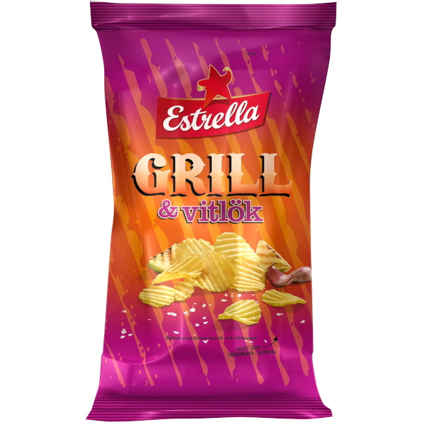 Estrella Chips Grill & Vitlök