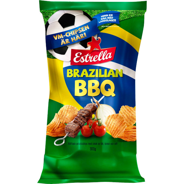Estrella Chips Brazilian BBQ