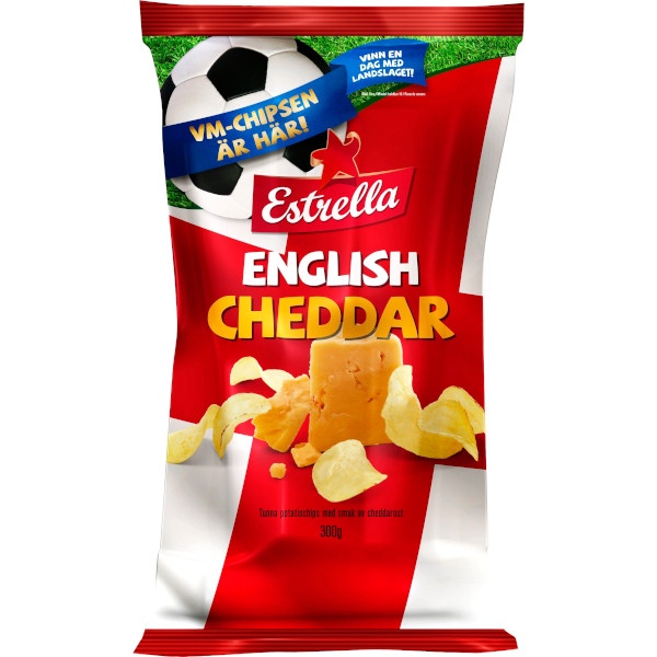 Estrella Chips English Cheddar
