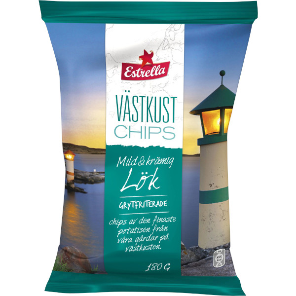 Estrella Västkustchips Lök