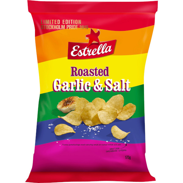 Estrella Chips Roasted Garlic & Salt