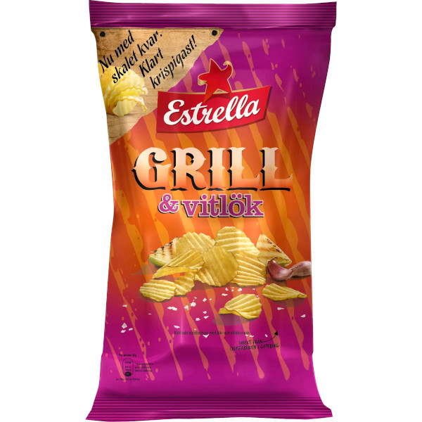 Estrella Chips Grill & Vitlök