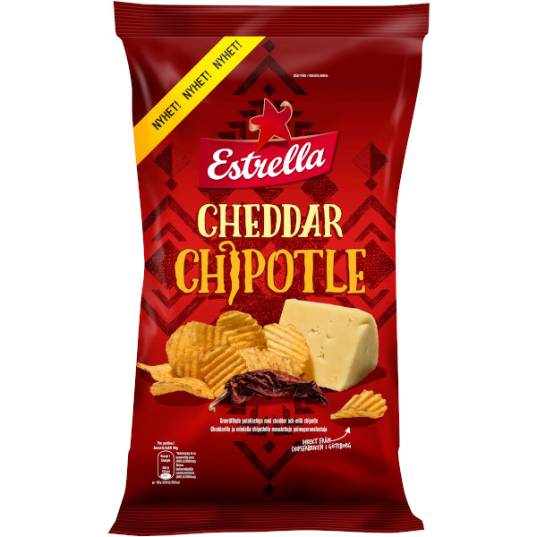Estrella Chips Cheddar Chipotle