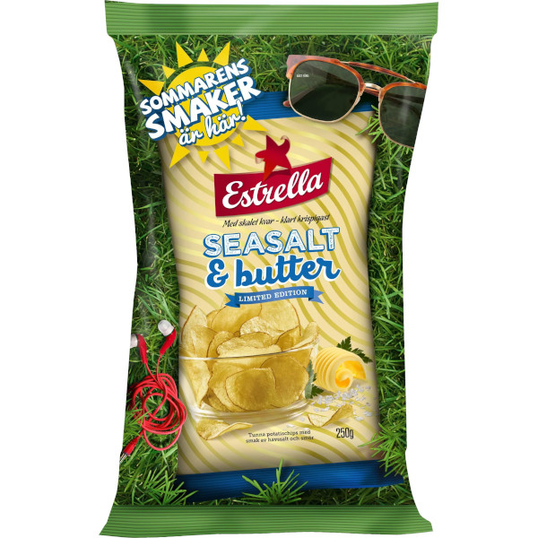 Estrella Chips Seasalt & Butter