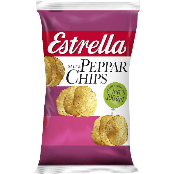 Estrella Chips Salt & Peppar