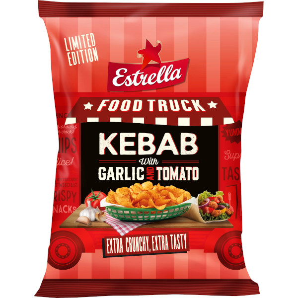 Estrella Chips Food Truck Kebab