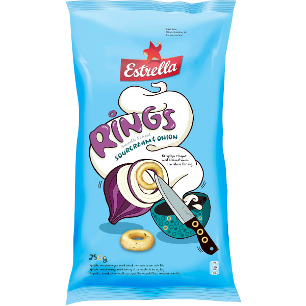 Estrella Rings Sourcream & Onion
