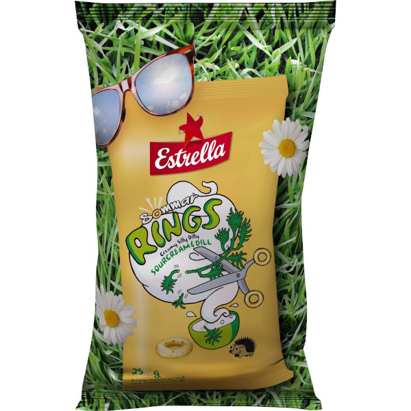 Estrella Sommarrings Sourcream & Dill