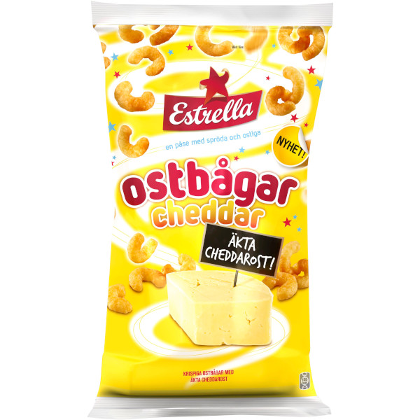 Estrella Ostbågar Cheddar