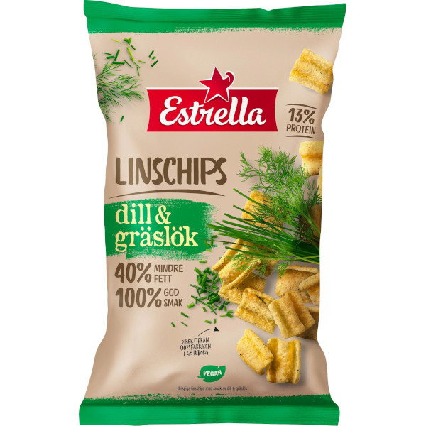 Estrella Linschips Dill & Gräslök