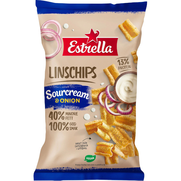 Estrella Linschips Sourcream & Onion