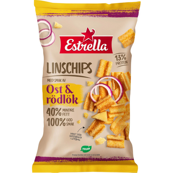 Estrella Linschips Ost & Rödlök