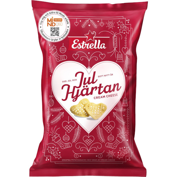 Estrella Julhjärtan Cream Cheese