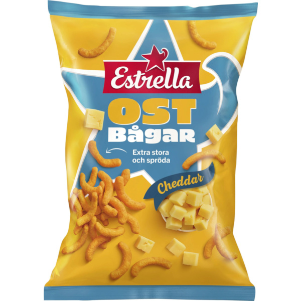 Estrella Ostbågar Cheddar