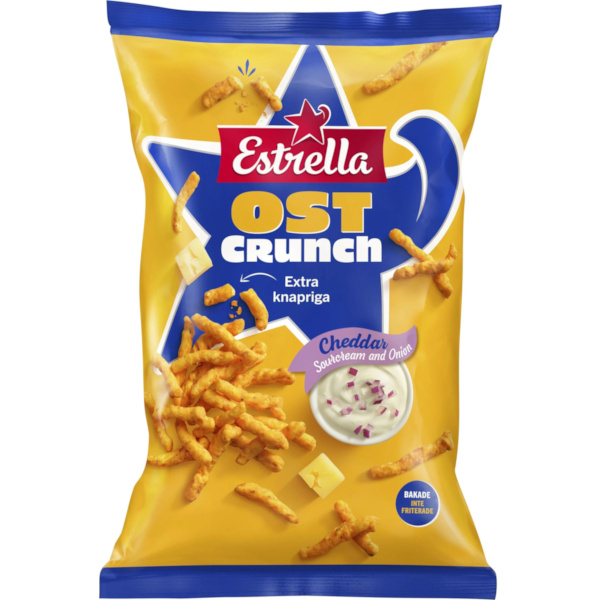 Estrella Ostcrunch Cheddar Sourcream & Onion