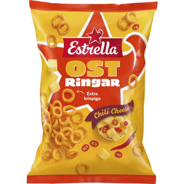 Estrella Ostringar Chili Cheese