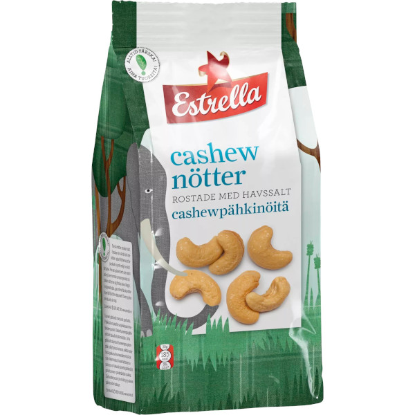 Estrella Cashewnötter Havssalt