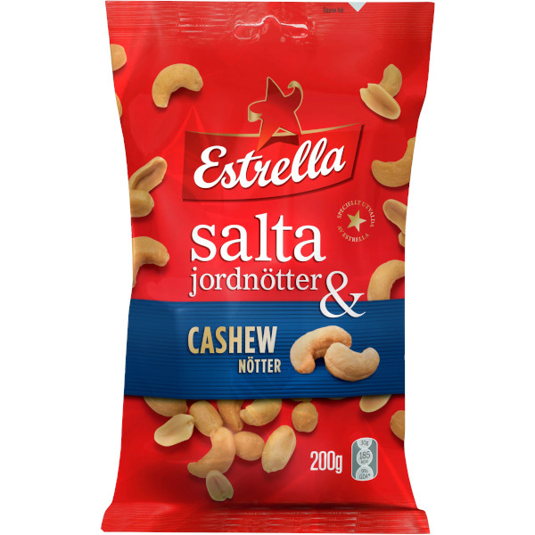 Estrella Jordnötter & Cashewnötter Salta