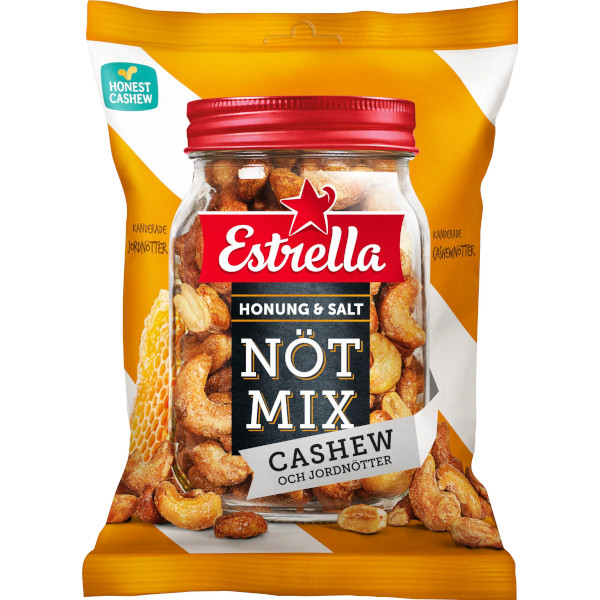 Estrella Nötmix Honung & Salt Cashew