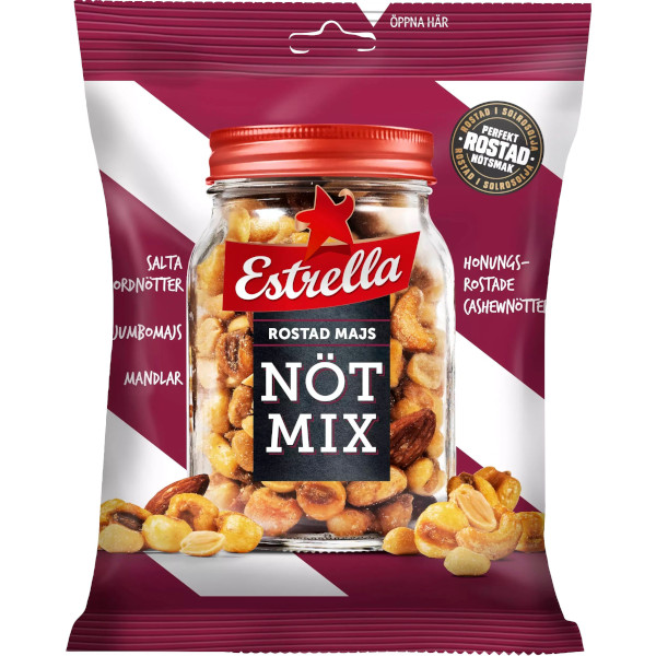 Estrella Nötmix Rostad Majs