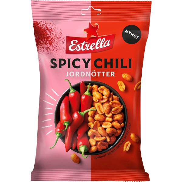 Estrella Jordnötter Spicy Chili