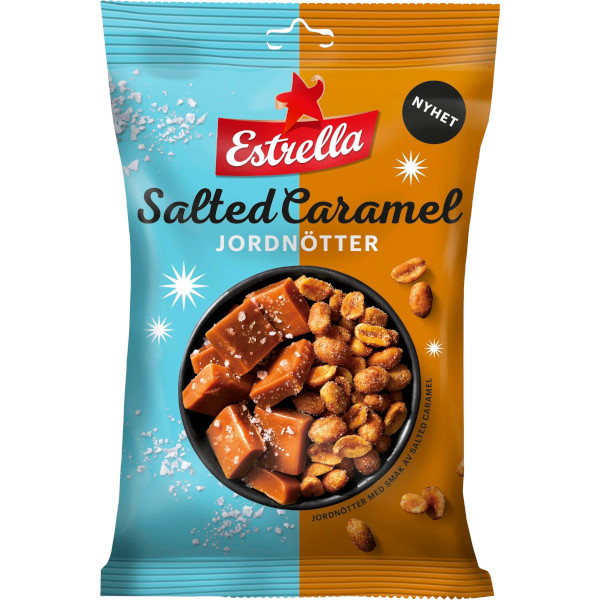 Estrella Jordnötter Salted Caramel