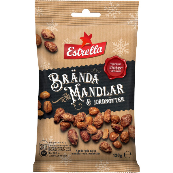 Estrella Brända Mandlar & Jordnötter
