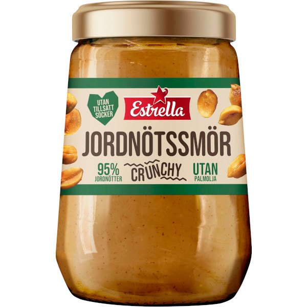 Estrella Jordnötssmör Crunchy