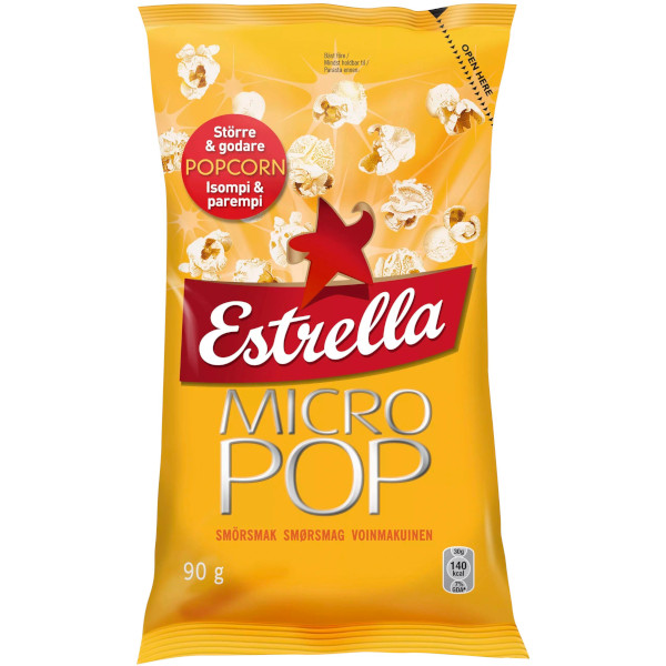 Estrella Micropop Smörsmak