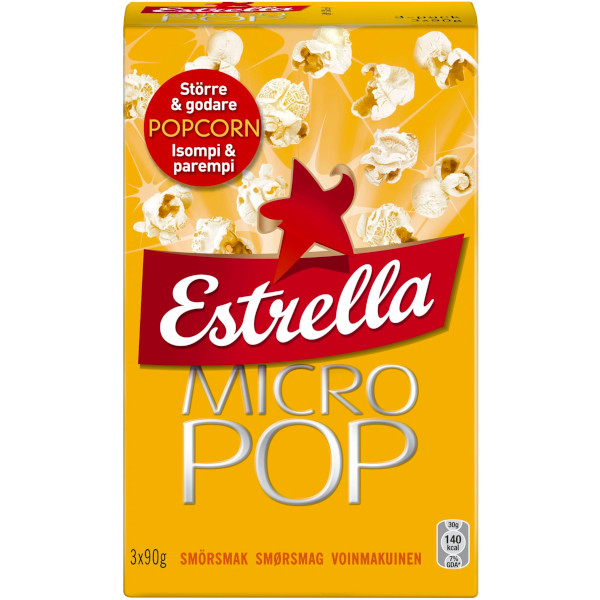 Estrella Micropop Smörsmak