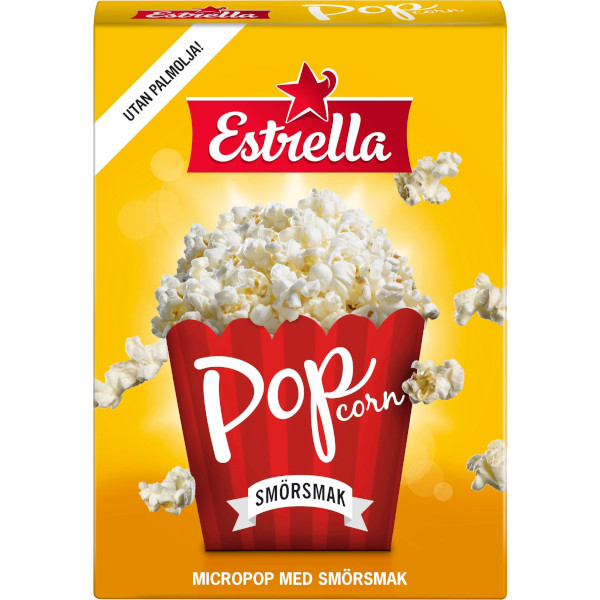 Estrella Micropop Smörsmak