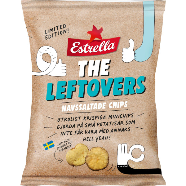 Estrella Chips The Leftovers Havssaltade