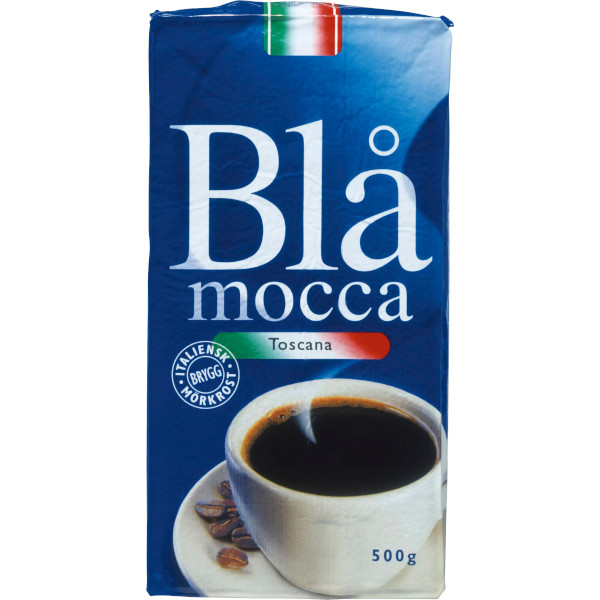 Blå Mocca Kaffe Toscana