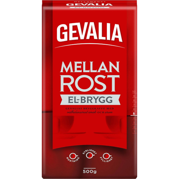 Gevalia Kaffe Mellanrost El-Brygg