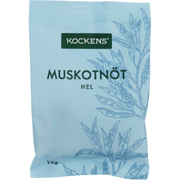 Kockens Muskotnöt Hel