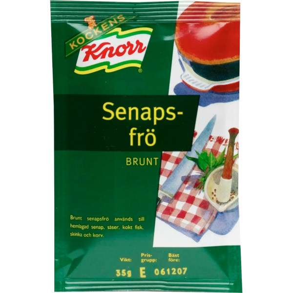 Kockens Senapsfrö Brunt
