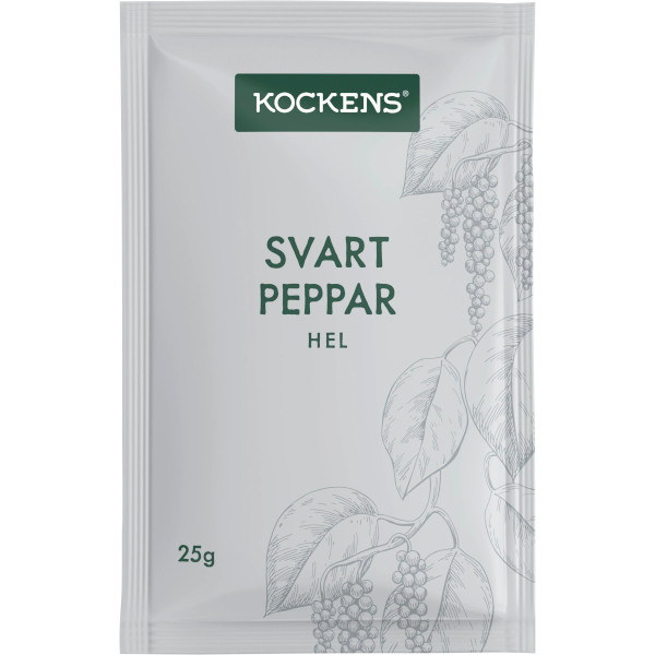 Kockens Svartpeppar Hel